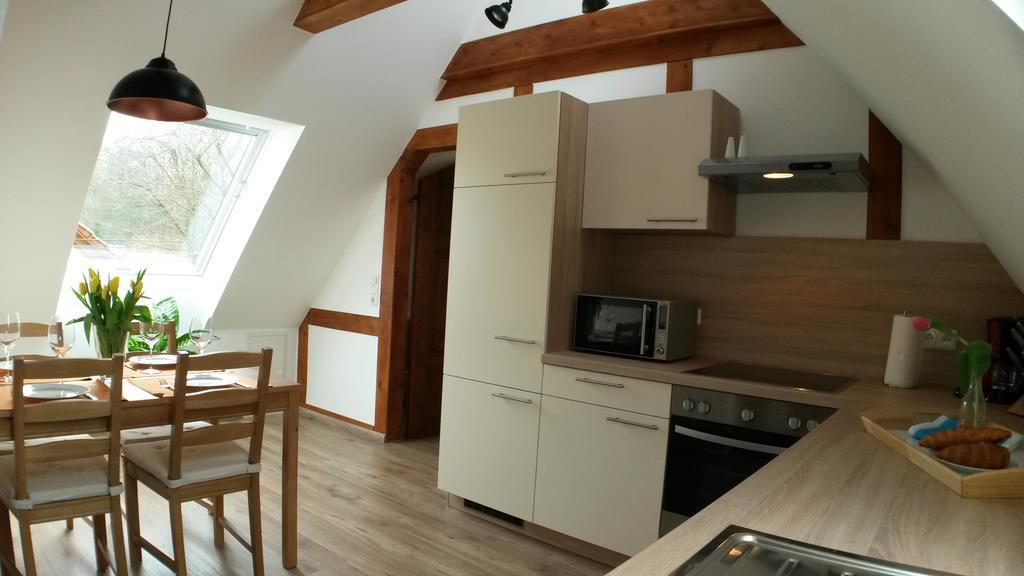Ferienwohnung An Der Gramme Niederzimmern Ngoại thất bức ảnh
